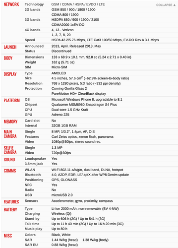 Original Nokia Lumia 928 Windows Phone Dual Core 32GB 8.7MP Unlocked 4G 4.5'' - 第 8/10 張圖片