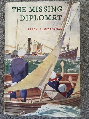 Book The Missing Diplomat By Percy F Westerman, C 1953
