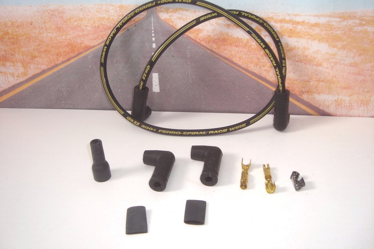 一 Harley Accel 300+ Ferro-Spiral Race Wire Set 175082 Fits
