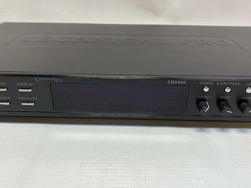 Technical Pro EQ5400 Dual 10-Band Equalizer - Image 4 of 4