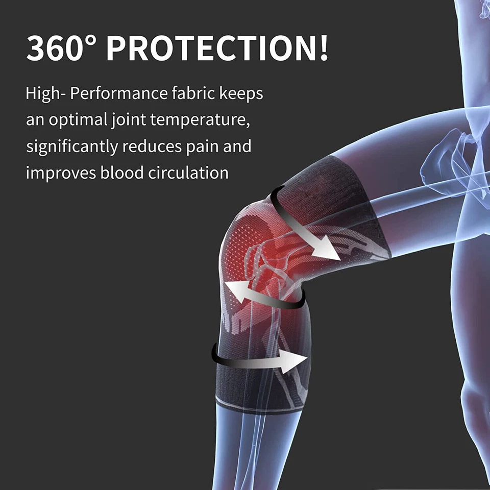 Rodillera Ortopedica Para Dolor De Rodillas Trabajo Rodilleras Estabilizadora Foto 3 de 4