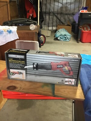 Chicago Electric 6 Amp Reciprocating Saw w/ Rotating Handle 62370