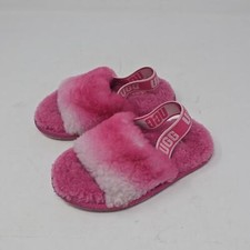 Ugg Fluff Yeah Gradient Slippers Pink Toddlers Size 8