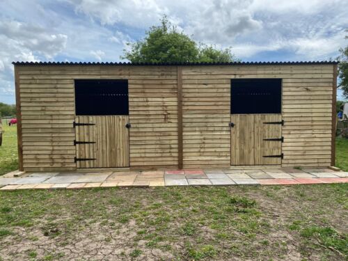 24ft X 12ft Stable block
