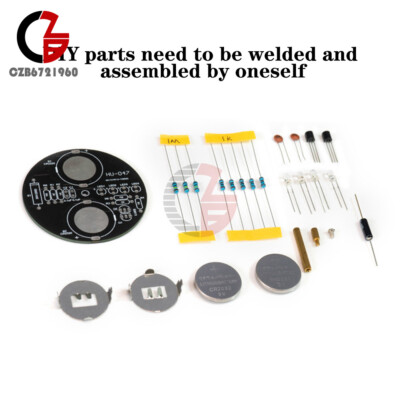 LED Rotating Gyro Flashing Light Soldering DIY Kit Diodes Electronic Component