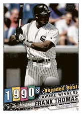 2020 Topps Decades' Best Blue Frank Thomas  DB-52