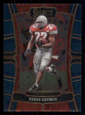 Eddie George 2023 Panini Select Draft Picks #90 Blue Retail Ohio