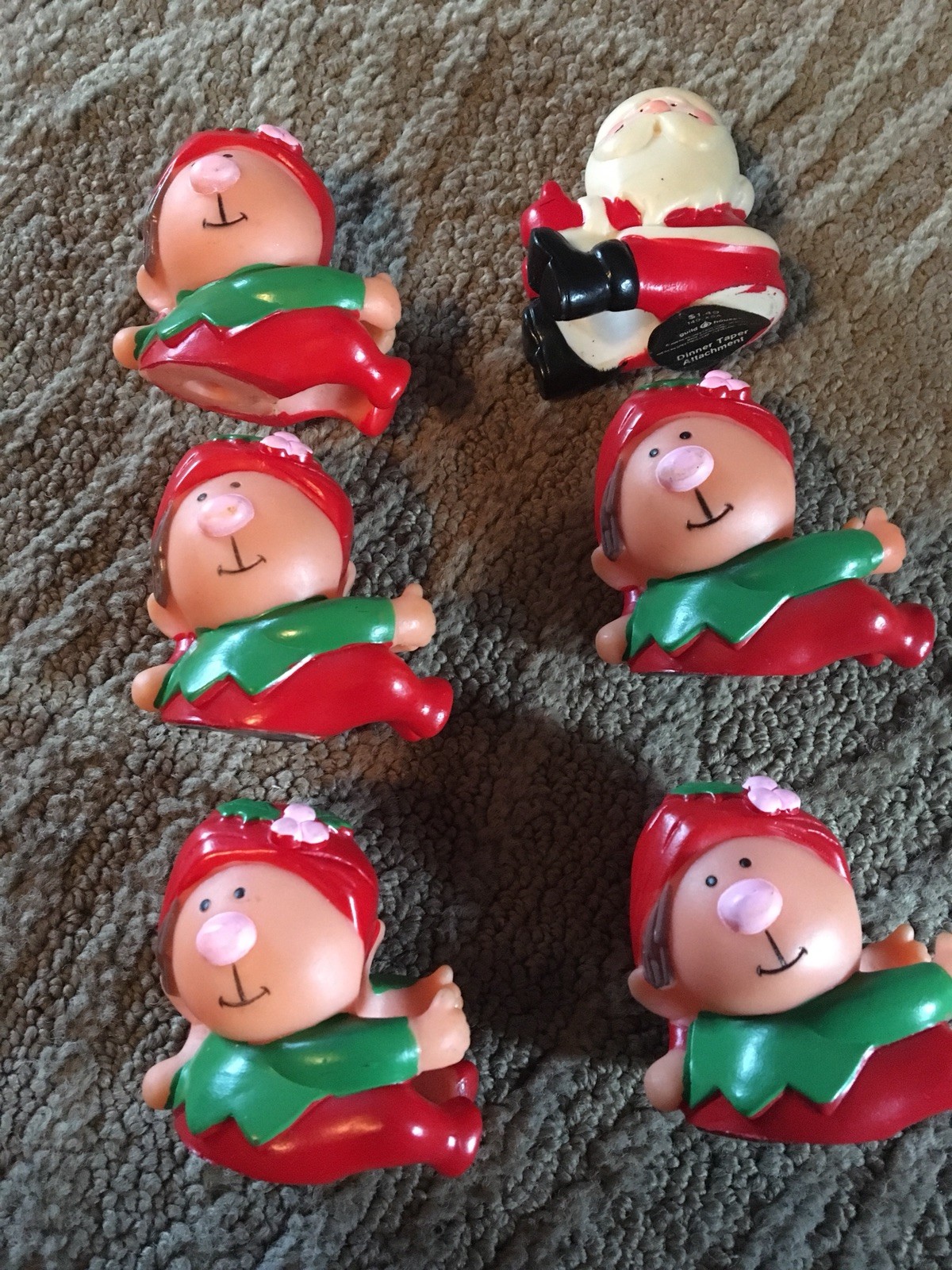 1980s Christmas Taper Holders/Attachments eBay