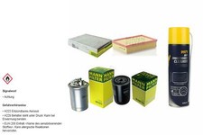 MANN FILTER Paket MANNOL Klimareiniger für VW Caddy II Kasten 9K9A 1.9 SDI Seat