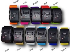 Luggage Strap TSA Approved Lock Safe Airport Belt - US Holiday - 11 colous