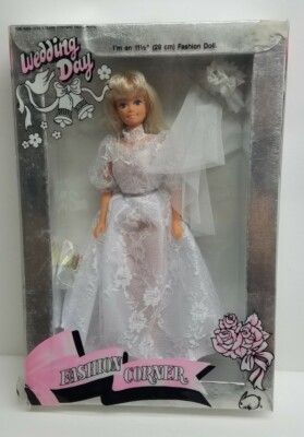 Lucky Brand Clone Doll Wedding Day Bride Vtg Dress Fits Barbie 1991 TNT 