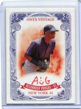 2021 Onyx Vintage Autographs Alexander Vargas Red Ink Auto     50 Made