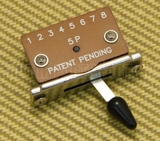 EP-H13-B 5-Way Pickup Selector Switch Import Guitar/Bass w/Black Tip 