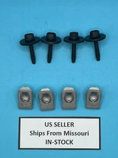 (Set of 8) Fog Lamp, Bumper Grille Screws & U-Nuts for Silverado Sierra Kit MORE