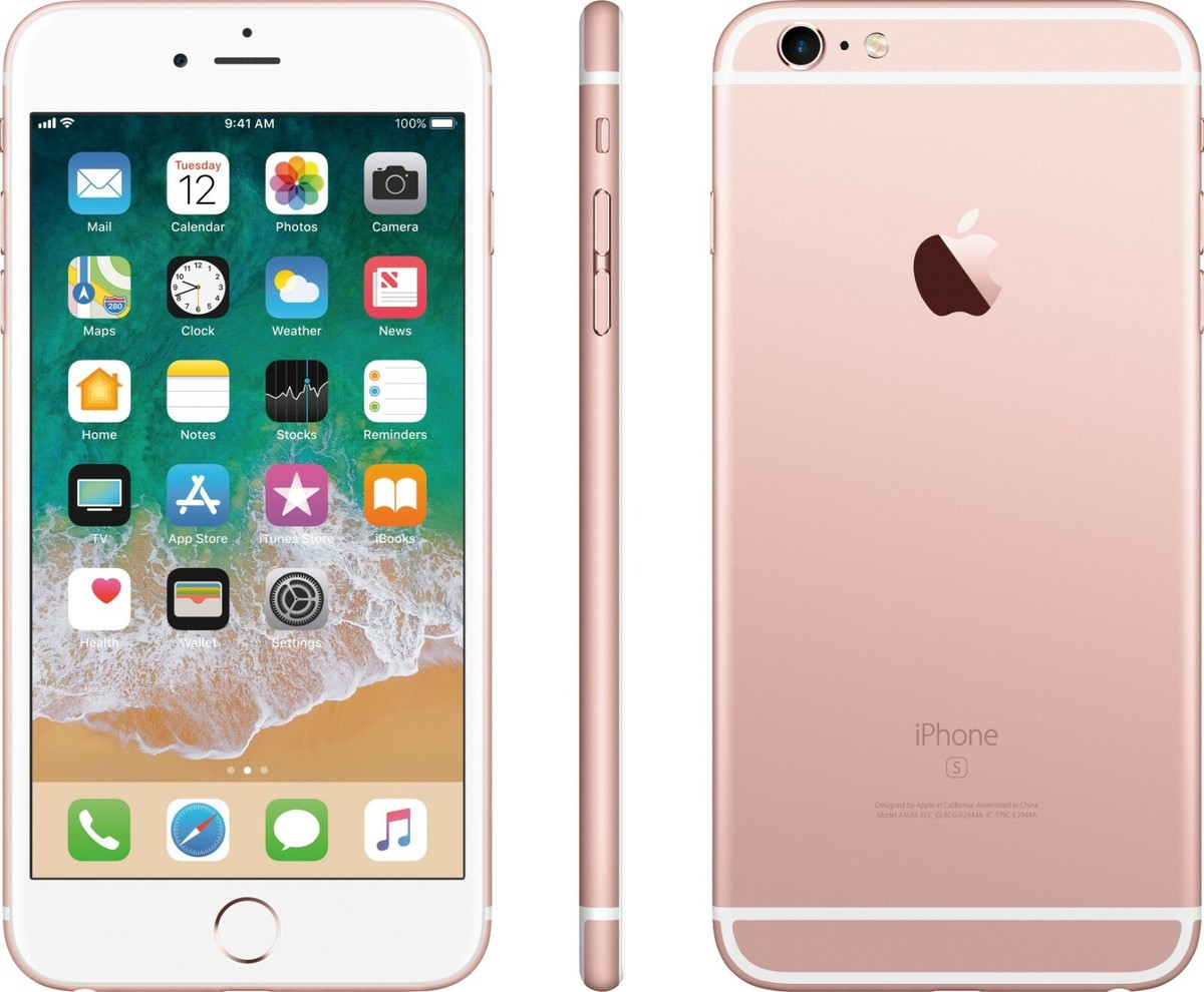 Apple iPhone 6s Plus - 128 GB - Rose Gold (AT&T) for sale online