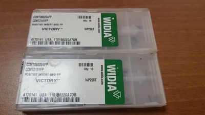 10 Pcs loc L6 CCMT090304 TN25 WIDIA INSERT.