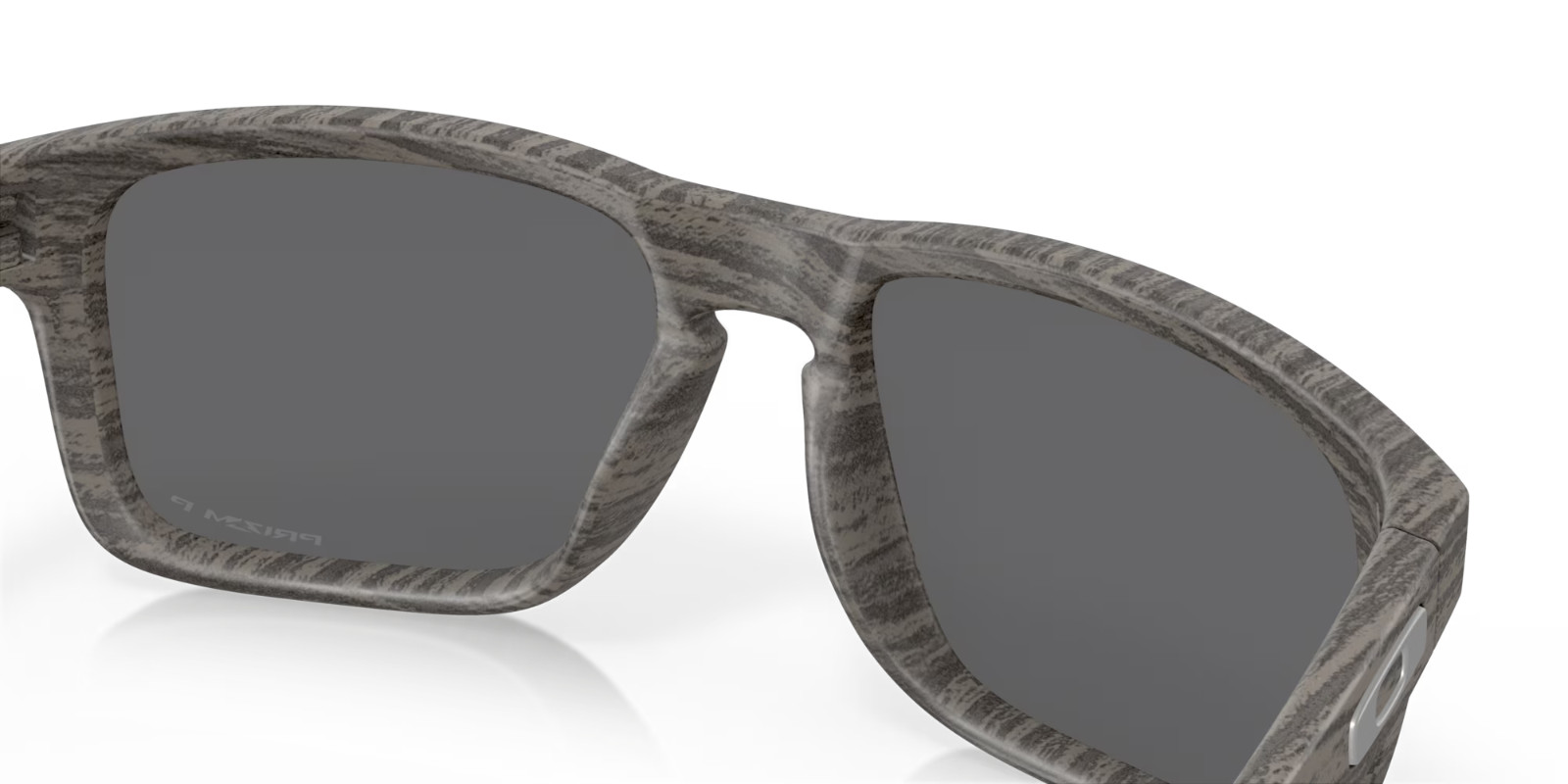 Oakley Holbrook POLARIZED Sunglasses OO9102-W955 Woodgrain W/ PRIZM Black Lens