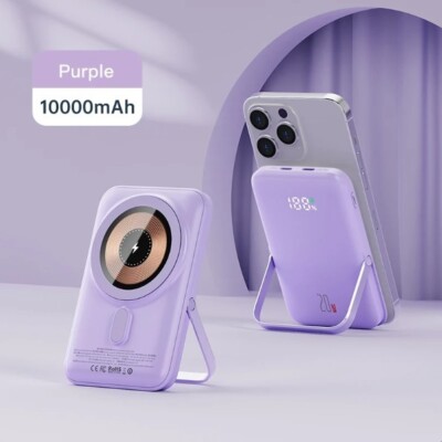 Powerbank für Apple iPhone 15 14 13 12 X Pro Max Samsung S23 Magnetisch 10000mAh