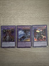 Yugioh Cards Mirror Force Doom Virus Destruction Dragon Holos Set With Free Gift