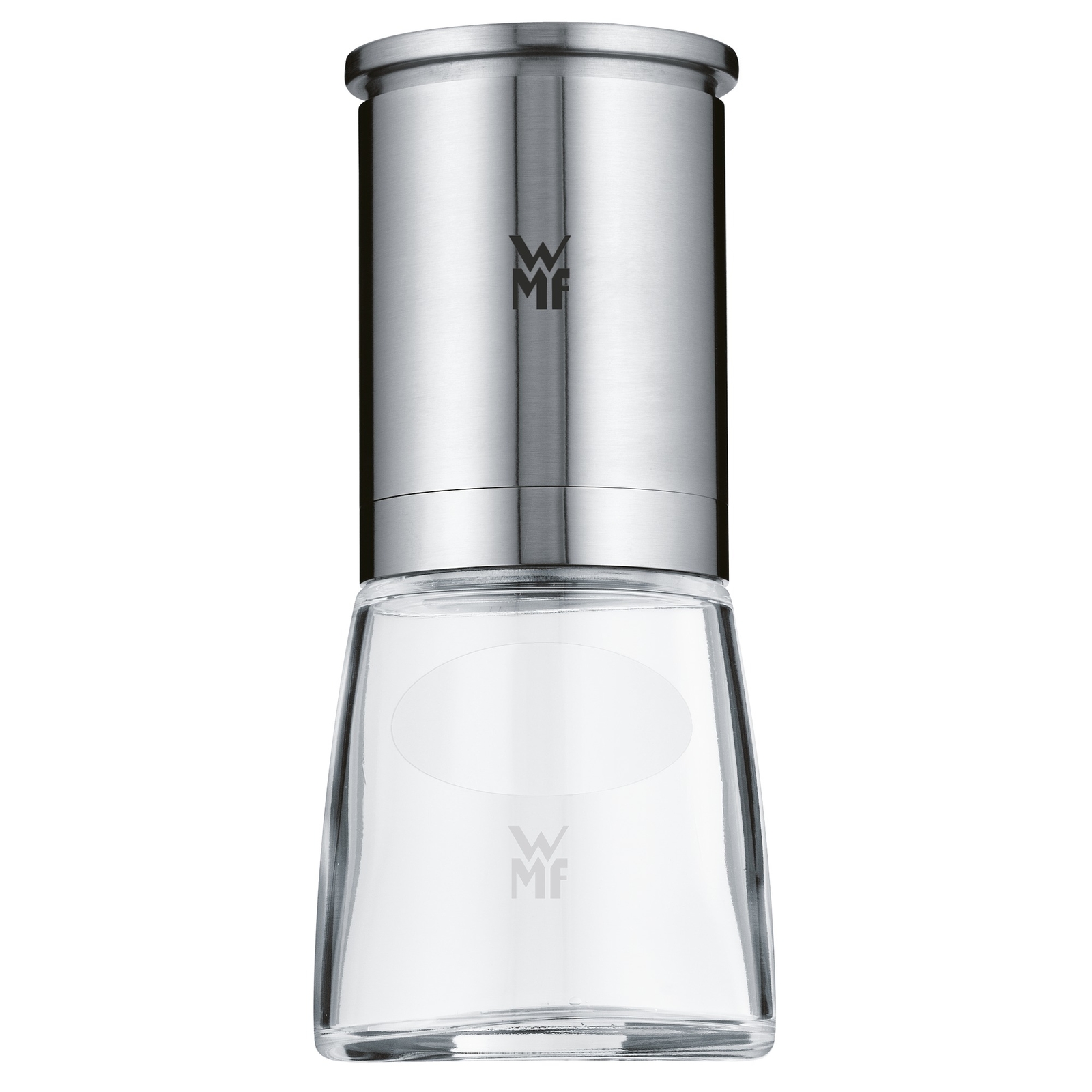 WMF Salzmühle Pfeffermühle Set 2tlg Keramikmahlwerk DeLuxe Edelstahl