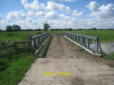 Photo 6x4 Bridge over the River Witham Links the various fields of the Ga c2012