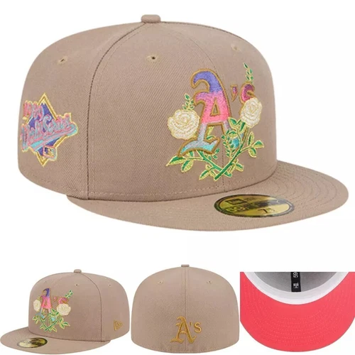 Neu Oakland Athletics Baseball Ära Mütze 59FIFTY eng anliegende Mütze -5950-16 - Bild 15 von 41
