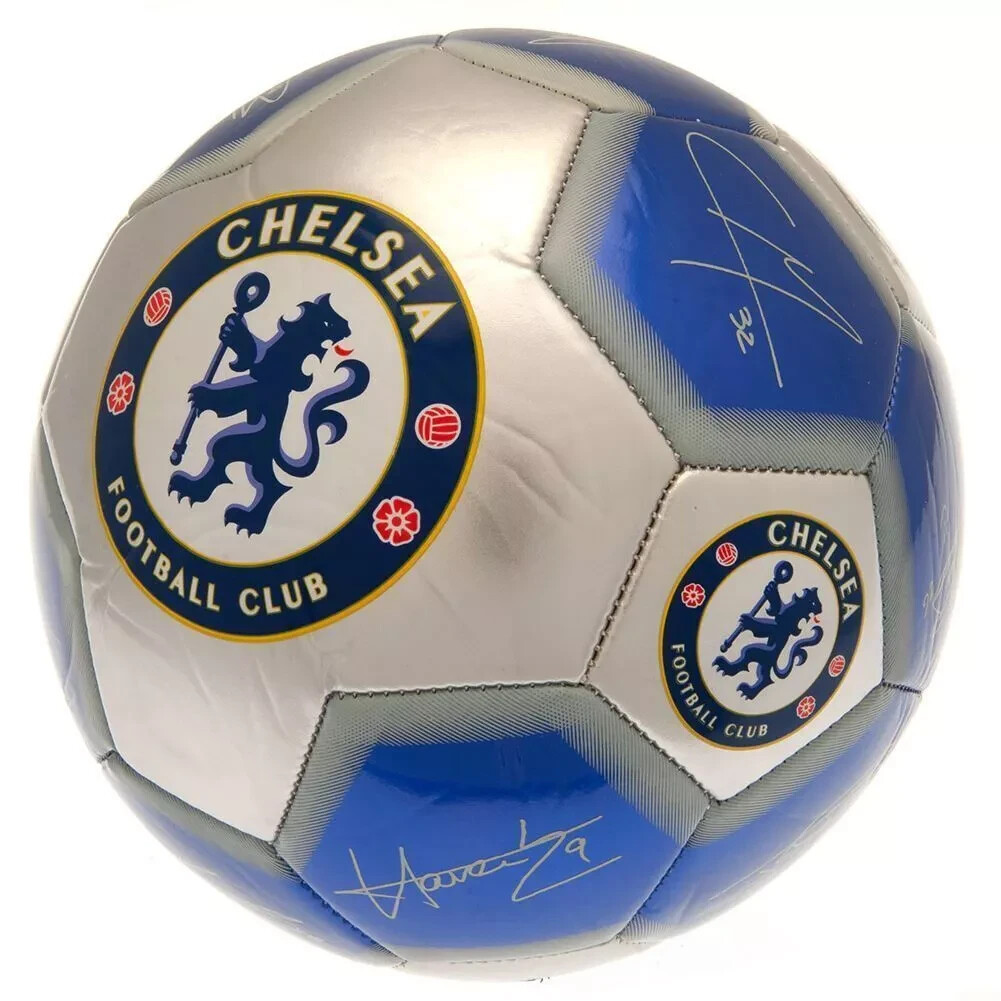 Chelsea FC Football Size 5 Signature Training Fan CFC Gift Official Licensed