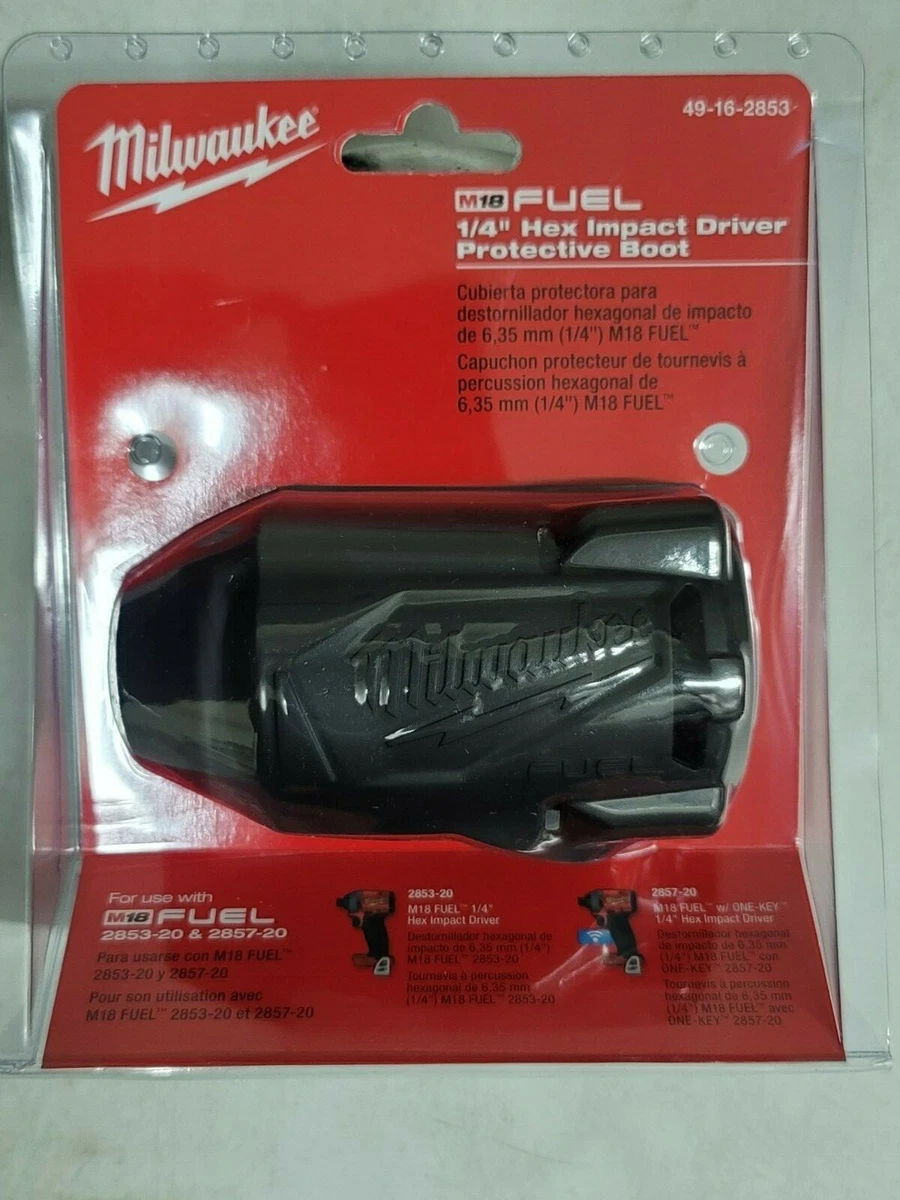 Milwaukee M18 1/4 Hex Impact Wrench Boot/Cover for 2853-20 / 2857 