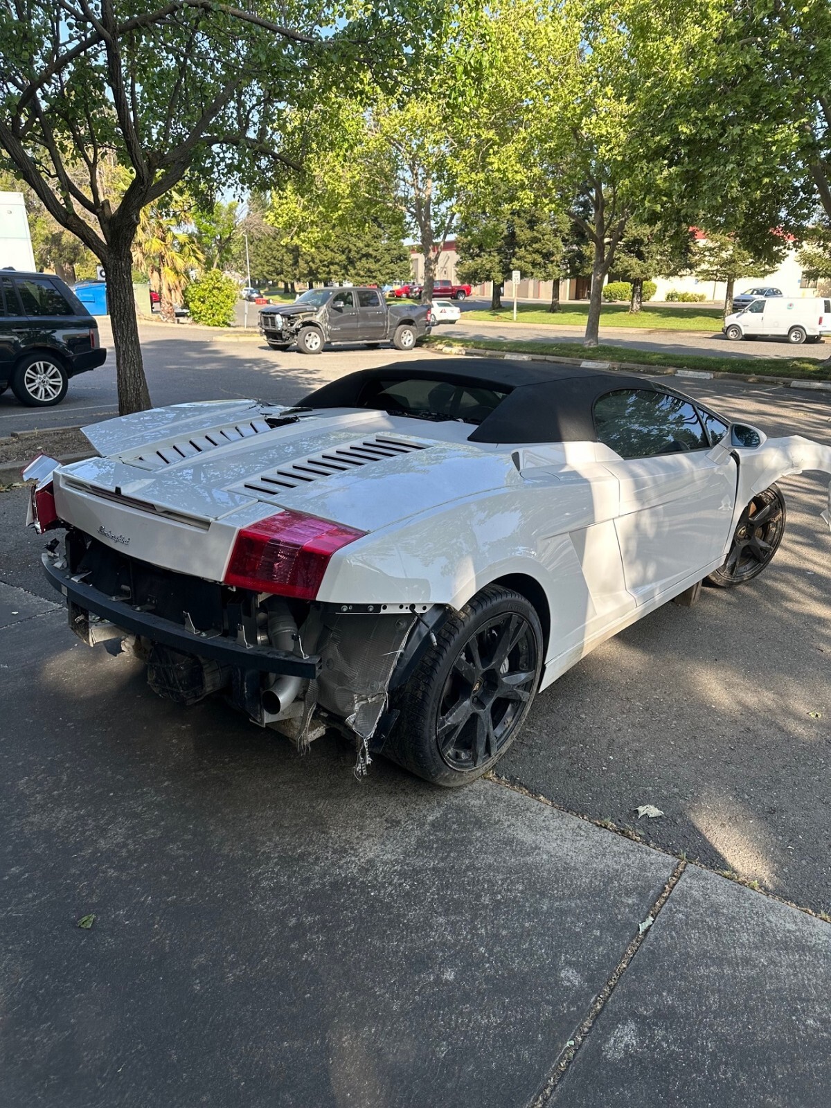 04-08 Lamborghini Gallardo Spyder, RH Rear Quarter Panel, Used P/N 407810578