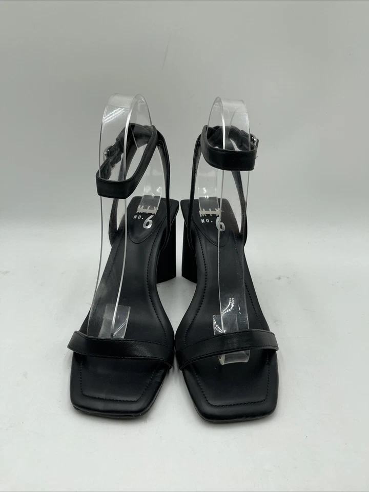 Sandalia Mujer Mix No.6 Alyanna Negra Talla 6M Foto 2 de 4