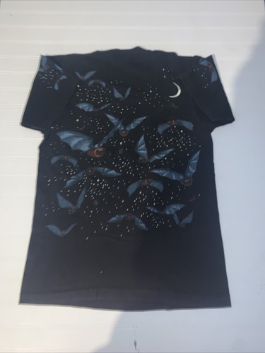Vintage T Shirt Bats Dan Gilbert AOP 90s Small - Picture 11 of 12