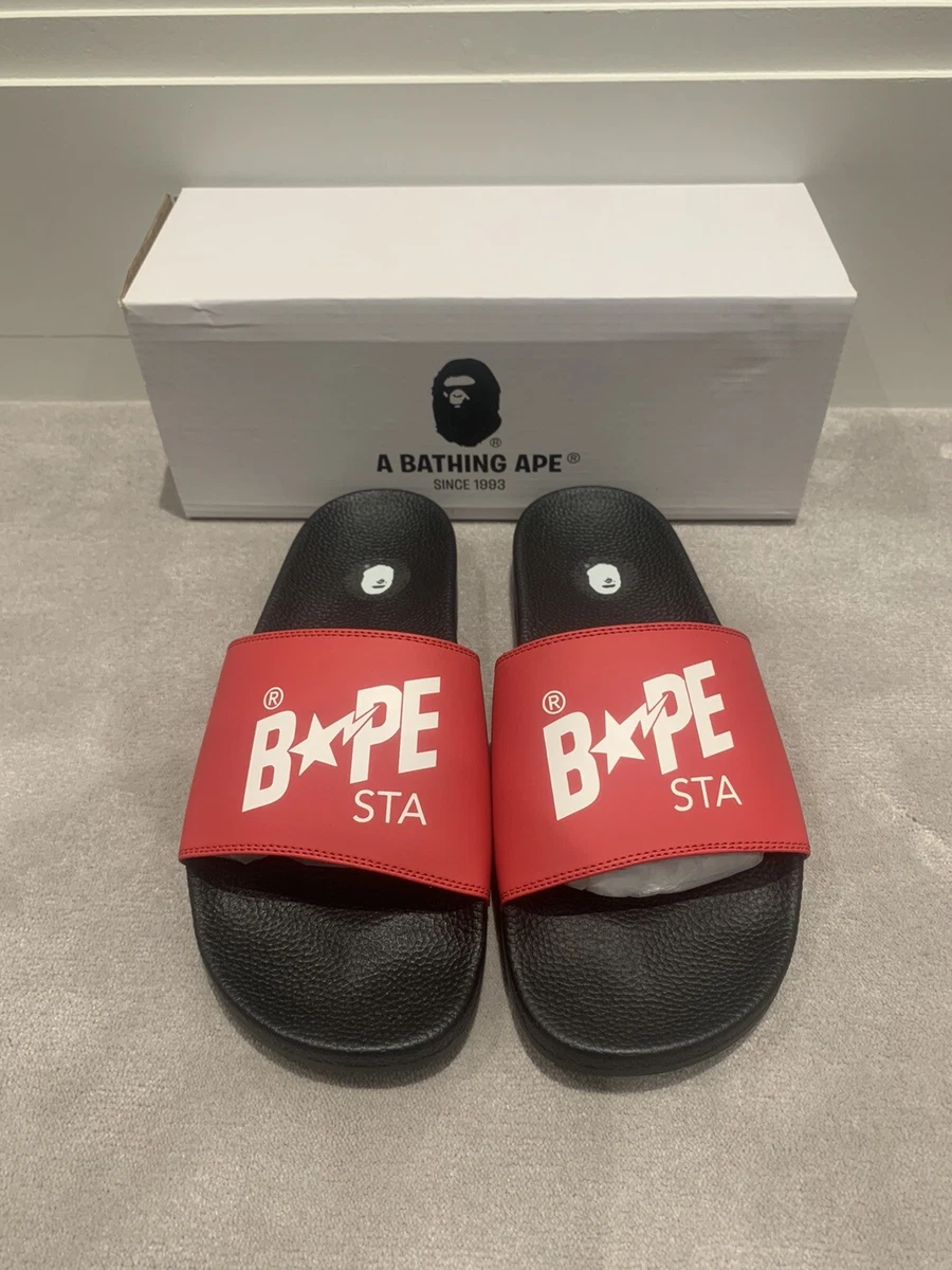 Bapesta slides best sale
