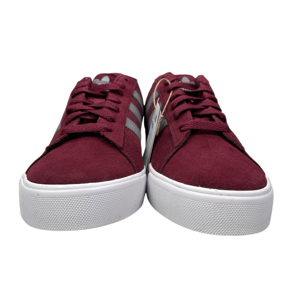 Adidas Campus Vulc Shadow Red Grey White Shoes IF9286 Men's Size