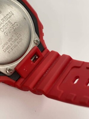 CASIO G-SHOCK GA-2100-4AJF レッド GA2100-4A | Analog-Digital Black Men's Watch G-SHOCK | CASIO