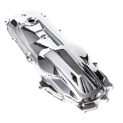 Variodeckel TNT chrom Variomatikdeckel MBK Booster Spirit Yamaha BWS Bump