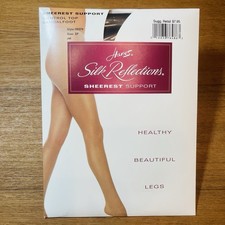 Vintage Hanes Silk Reflections Sheerest Suppo...