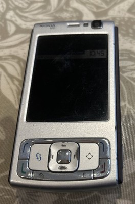 Guter Zustand Nokia N95 - Silver Plum Handy funktioniert
