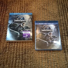 Jurassic World Blu-ray Chris Pratt NEW *Factory Sealed* with RARE SLIPCASE