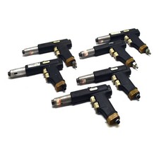 (Lot of 6) Deprag 346-327U MINIMAT Pneumatic Screwdrivers 0.28" Chuck AS/IS