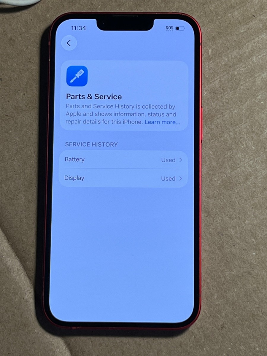 Apple iPhone 13 - 512GB Red unlocked A2482 Read | eBay