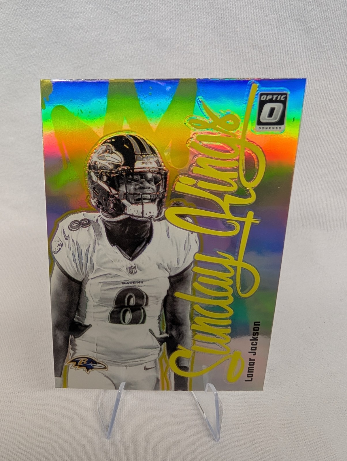 2024 Panini Donruss Optic - Lamar Jackson Sunday Kings #28 - Case Hit - Ravens