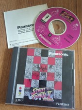 Street Fighter 2 On Panasonic 3DO Video Game with Manual