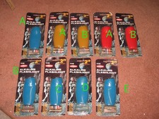 Eveready space helmet girl flashlight MOC 1960s astronaut battery BLUE D E 2