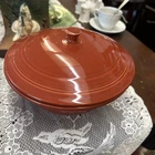 Homer Laughlin Fiesta ware  2 Qt. Round Covered Casserole Dish with Lid
