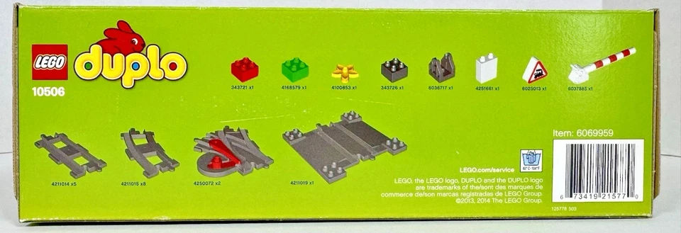 LEGO (10506) Duplo: Train Accessory Set -Track System New Sealed Retired - Image 4 of 4