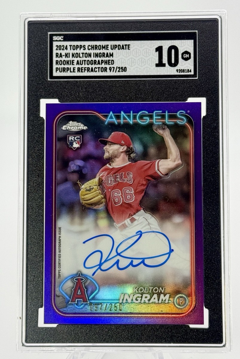 2024 Topps Chrome Update Series - Autographs Kolton Ingram