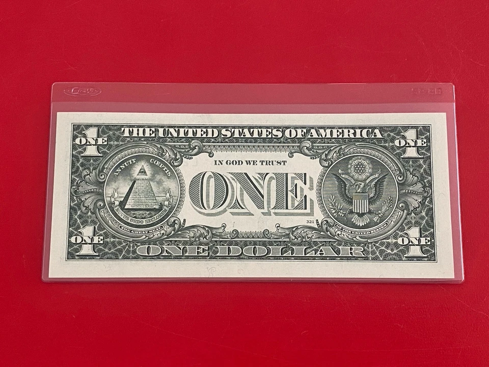 1993 $1 Dollar Bill FRN, ( SAN FRANCISCO L ) UNCIRCULATED BANKNOTE - Image 3 of 3