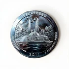 2011 ATB Vicksburg 5 Oz. .999 Silver Toned