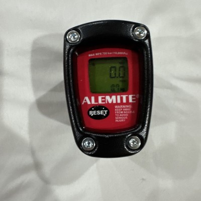 #ad #ad Alemite 3530 Electronic Grease Meter 10000 psi Max Operating Pressure $200.00