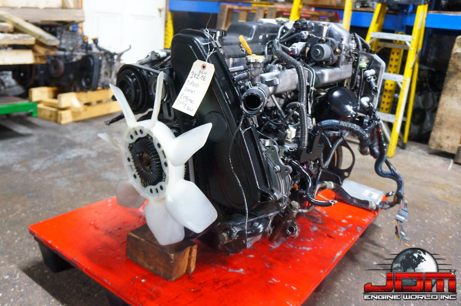Toyota 1KZ-TE Engine Turbo Diesel JDM 1KZTE Engine JDM 1KZ 3.0L ENGINE ...